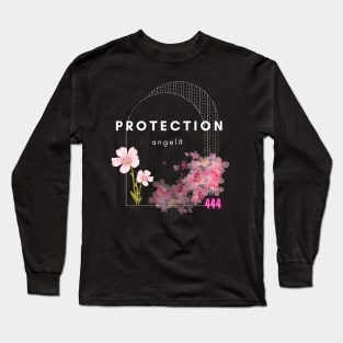 Protection, Angel number 444 Long Sleeve T-Shirt